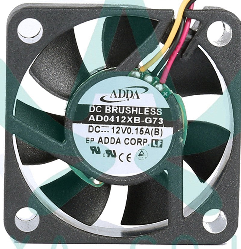 ADDA AD0412XB-G73 12V 0.15A 3wires cooling fan ADDA AD0412XB-G73 12V 0.15A 3wires cooling fan